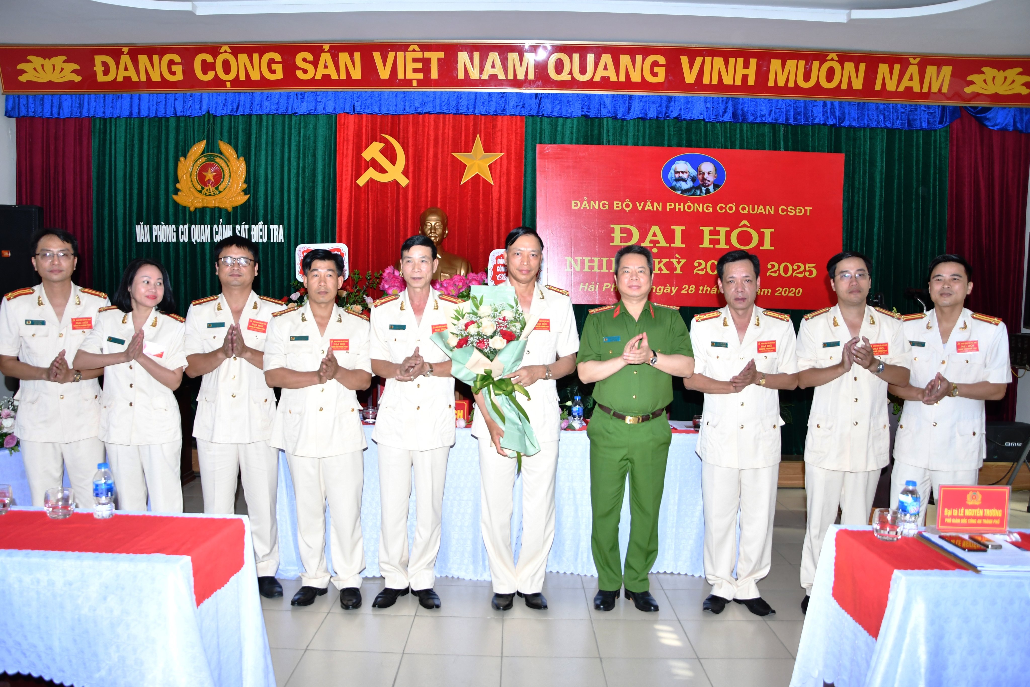 Đại hội Đảng bộ Văn phòng Cơ quan CSĐT – CATP, nhiệm kỳ 2020-2025